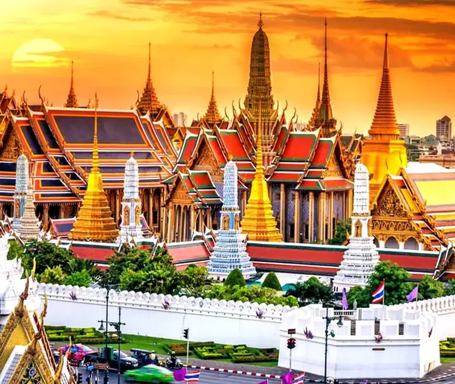Illustrated Bangkok heritage architecture